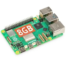 RASPBERRY Pi 5 – 8GB RAM / 64bit / 2,4 GHz / 2x4Kp60 / microHDMI (Raspberry-PI-5-8GB)