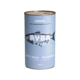 Louie konzerva Ryba s rýží Hmotnost: 1200g