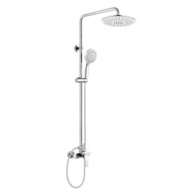 Mereo Eve sprchová baterie s talířovou kulatou sprchou, bílá CBE60104SHE