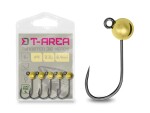 Delphin Jigové hlavičky Wolframové T-Area BL Zlaté 5ks,Delphin Jigové hlavičky Wolframové T-Area BL Zlaté 5ks