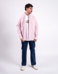 Carhartt WIP L/S Deven Shirt Deven Stripe, Oxide Red L