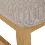 Jídelní židle, přírodní, masiv, C-2100 CRM2