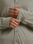 Unisex merino triko dlouhý rukáv ICEBREAKER Unisex 125 Cool-Lite LS Shirt, Smokey Grey velikost: XXS