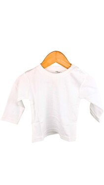 Kojenecké tričko, Pidilidi, 950521-13, bílá - 62 | 3m