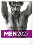 Nástěnný kalendář Men 2027, 30 x 34 cm