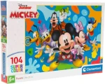 CLEMENTONI Puzzle Mickey Mouse a přátelé