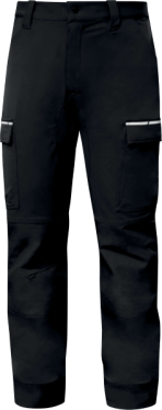 Pracovní kalhoty Delta Plus Mach 5 RIP Stop strečové Barva: Černá, Velikost: 2XL (M5PA3TSTRNOXX)