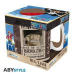 One Piece Hrnek Zoro Wanted 460 ml