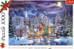 Puzzle Vánoční atmosféra 1000 dílků