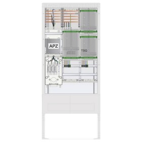 ABN SZ207ZA2513 Venkovní rozvodnice s elektroměrem Obsah 1 ks