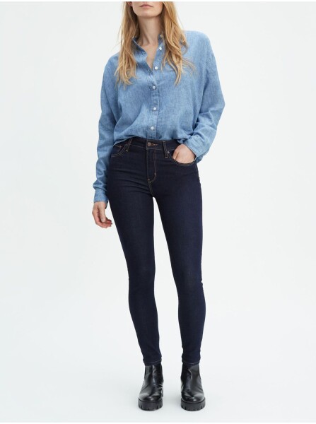 Tmavě modré dámské skinny fit džíny Levi's® 721