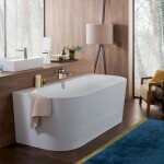 VILLEROY & BOCH - Oberon 2.0 Vana 180x80x46 cm, Quaryl, bílá UBQ180OBR9CD00V-01