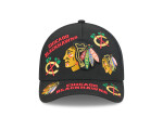 New Era Pánská kšiltovka Chicago Blackhawks NHL 9FORTY M-Crown A-Frame Trucker All Over
