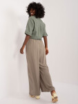 Kalhoty D73761M62237E khaki S