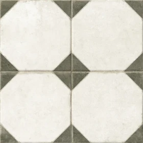 Dlažba Vesso Patchwork Green Mat 42/42