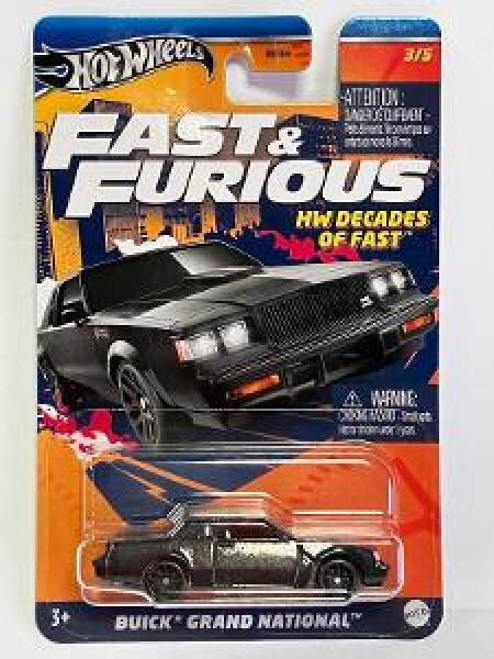 Buick Grand National Hot Wheels Fast&Furious Decades of fast 3/5 (E8-x