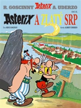 Asterix Asterix zlatý srp René Goscinny