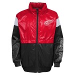 Outerstuff Dětská bunda Detroit Red Wings Goal Line Stance Full-Zip Windbreaker Velikost: Dětské 14 let)