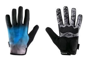 Force Core unisex MTB rukavice modrá vel.