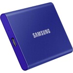 SAMSUNG T7 Externí SSD disk 1TB modrá / Externí SSD / R: 1050 MBs W: 1000MBs / USB-C / 3y (MU-PC1T0H/WW)