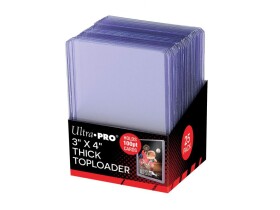 Ultra PRO Plastový Obal Na Hokejové Karty UP Toploader Thicker 100 pt 25 ks