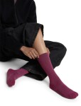 ICEBREAKER Wmns Lifestyle_Light Crew, Dark Berry (vzorek) velikost: M