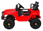 Mamido Elektrické autíčko Jeep Dark Night červené