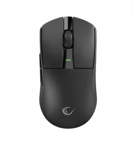 Rampage Zenith Pro černá / herní bezdrátová myš / optická / 26000 DPI / 5 tlačítek / 26000 DPI / BT / 2.4GHz / USB-C (ZENITHPRO-BLACK)
