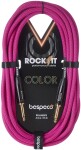 Bespeco Rockit Color Pink 4,5m Jack