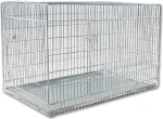 Přepravní klec M 107x68x75 cm / Klec pro psy / pozink / nosnost 15 kg / 2 dvířka (9478790)