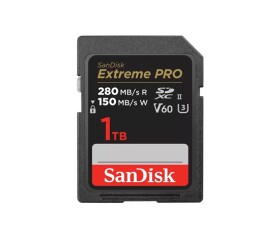 SanDisk MicroSDXC karta 1TB Extreme PRO (R:280/W:150 MB/s, UHS-II, V60) EDF_493497