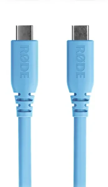 Rode SC27-B světle modrá / Kabel USB-C - USB-C / 2 m / USB 3.2 Gen 1 / PD 60 W (SC27-B)