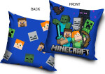 Velurový polštář Minecraft Hrdinové a Příšery