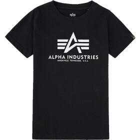 Alpha Industries Tričko dětské Basic T Kids/Teens černé 10