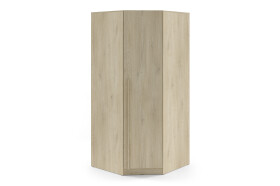 Rohová šatní skříň Braga BR4 Barva korpusu: Dub Cremona, Úchytky: Plastové - základní