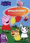 Omalovánky A4 se samolepkami Peppa