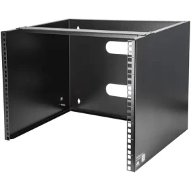 StarTech nástěnný rack 8U černý / Nástěnný rack / nosnost 36,3 kg / 500×349×362 mm / ocel (WALLMOUNT8)