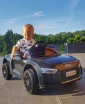 Mamido Dětské elektrické autíčko Audi R8 Spyder černé