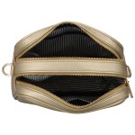 Stylová dámská crossbody Sophones, zlatá