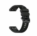 FIXED Silicone Strap řemínek pro Garmin QuickFit 26mm černý FIXSST-QF26MM-BK