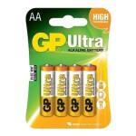 GP baterie AA 15AU R6 - 4 ks v blistru (1014214000)