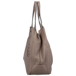 Trendy kožená dámská kabelka Bianca, taupe