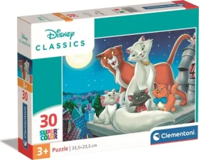 Clementoni PUZZLE Disney klasika: Aristokočky