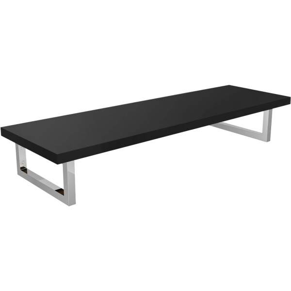 CERANO Deska pod umyvadlo Navira Pro + 2 konzole pod desku - černá matná - 100x46x3,6 cm - 606072
