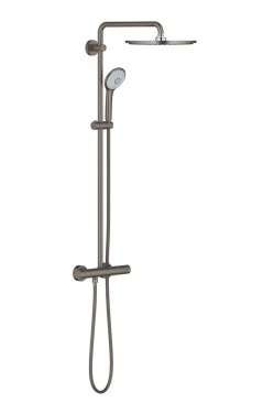 GROHE - Euphoria Sprchový set 310 s termostatem, 3 proudy, kartáčovaný tmavý grafit 26075AL0