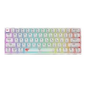 Havit KB877L bílá / Herní klávesnice / membránová / USB / US layout (KB877L)