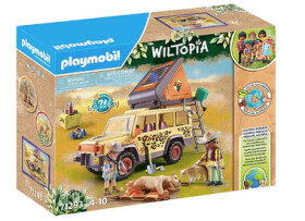 Playmobil® Wiltopia 71293 S terénním vozidlem mezi lvy