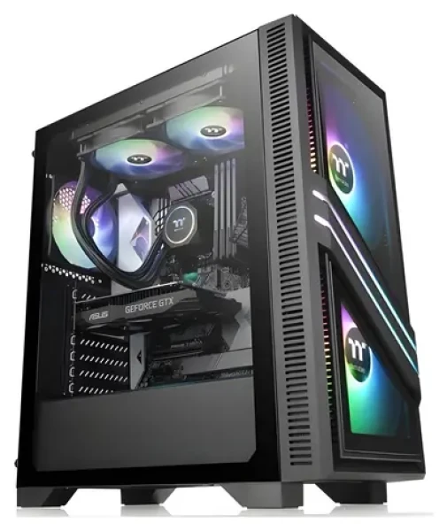 Thermaltake Versa T35 RGB / Skříň / ATX / RGB / průhledná bočnice / bez zdroje (CA-1R7-00M1WN-00)