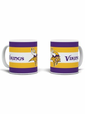 Hrnek Minnesota Vikings NFL Stripe Logo (330 ml)