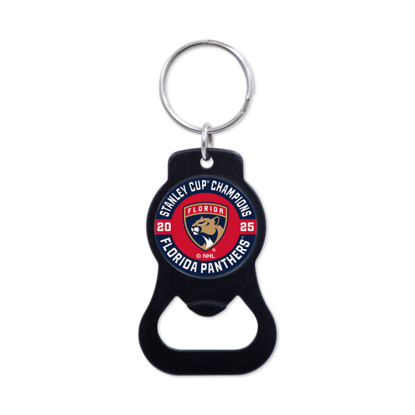 Fanatics Otvírák na klíče Florida Panthers NHL 2025 Stanley Cup Champions bottle opener